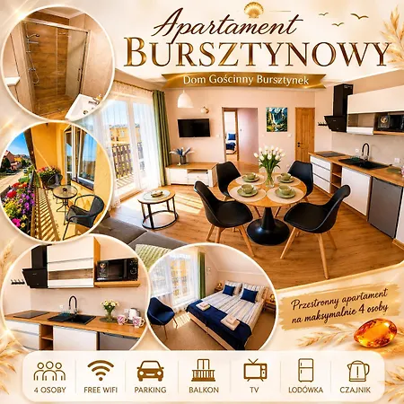 Rum i privatbostad Bursztynek Chlapowo Władysławowo